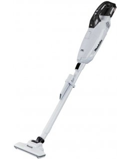 Makita CL002GZ07 Akumuliatorinis XGT dulkių siurblys, bešepetėlinis variklis, baltos spalvos. Komplektuojamas be akumuliatoriaus