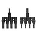 Orno 4xMC4 distributor, type T, for photovoltaic panels Orno 4xMC4 distributor, type T, for photovoltaic panels