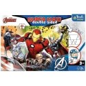 Puzzle Trefl Two-sided puzzle 24 pieces Super MaxI strong Avengers 3W1