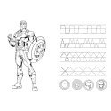 Dėlionė Trefl Dvišalis galvosūkis 24 elementai Super MaxI stiprus Keršytojai 3W1