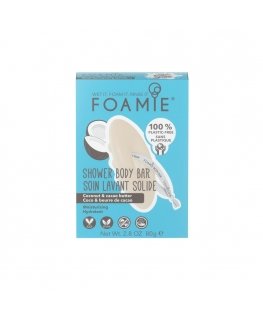 Foamie Shower Body Bar Coconut & Cacao Butter 80 g