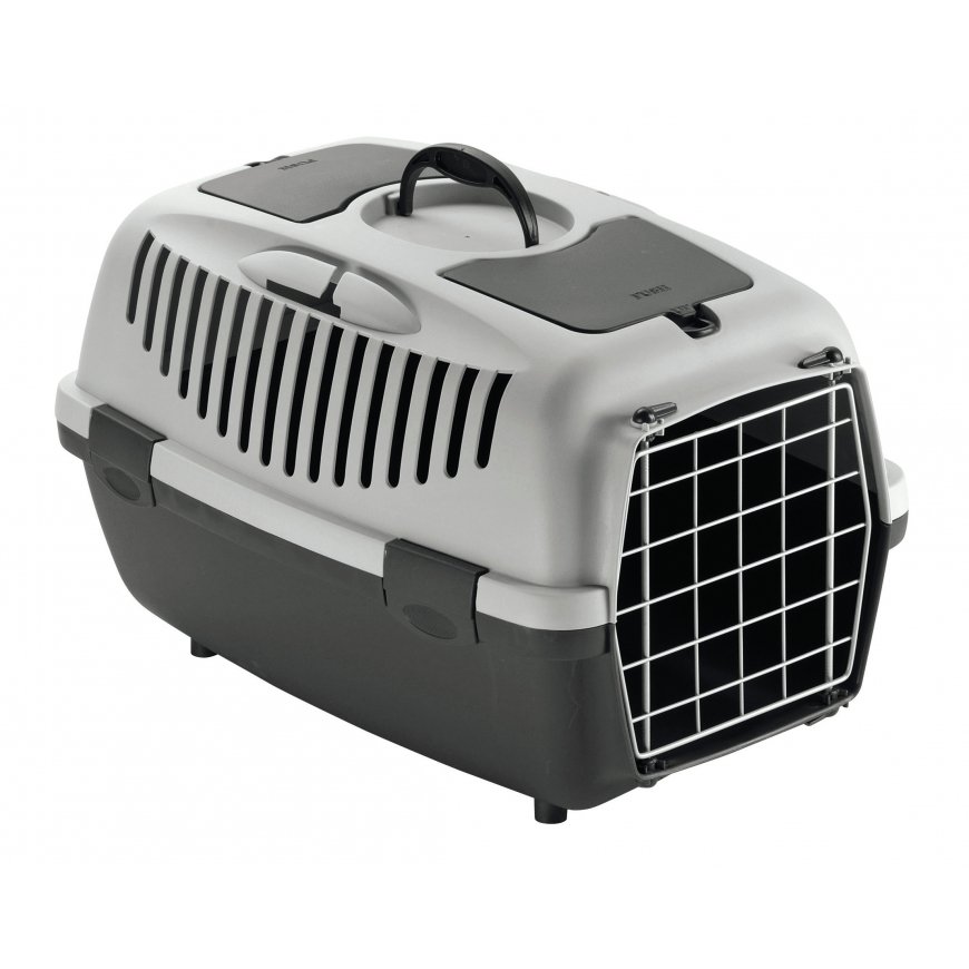 Carrefour Trasportino gulliver 2 con porta metallo 55x36x35 cm Lemmikin lentokuljetuslaatikko