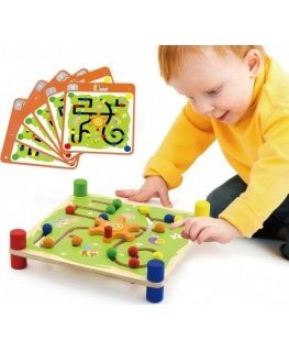 Educational game board "Viga"