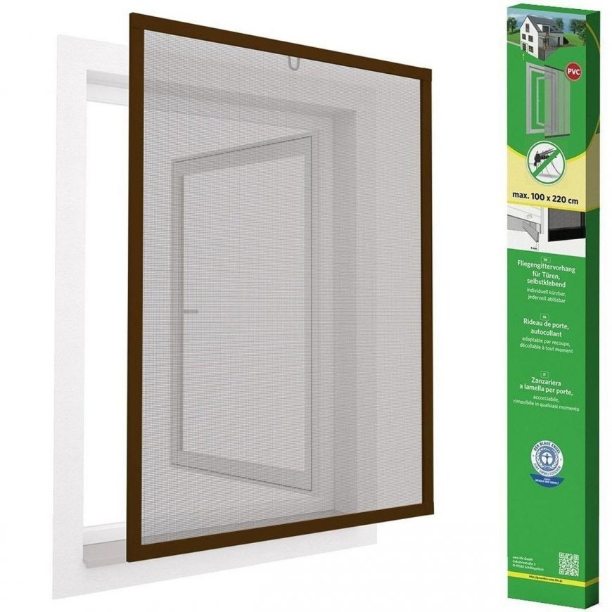 Easy Life Mako ALU LANGŲ TINKLAS NUO UODŲ 100X120 RUDAS – 2