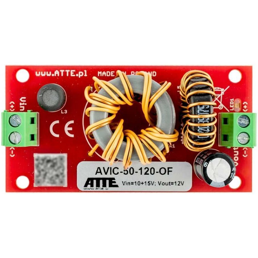 PRZETWORNICA DC/DC AVIC-50-120-OF ATTE 10-15V 50W 4A
