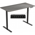 Spacetronik Moris 121BG elektrinis stalas 120x60 Spacetronik Moris 121BG elektrinis stalas 120x60