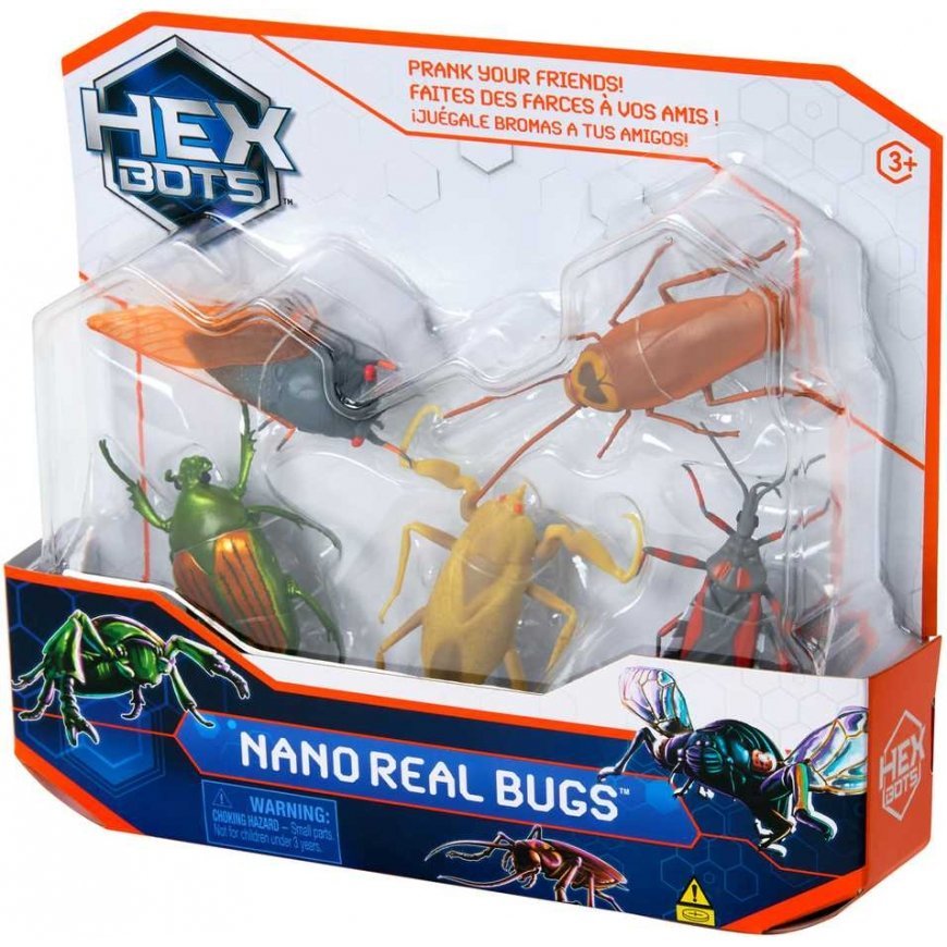 HEX BOTS Interactive nano creatures, 5 pcs. – 2