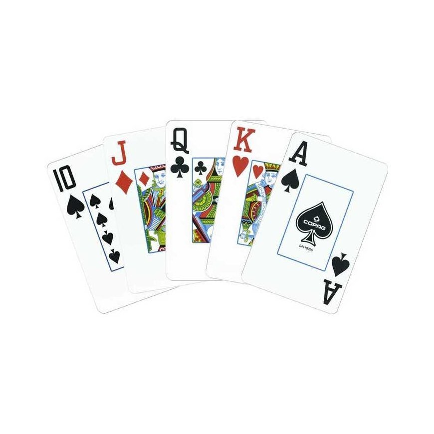 Copag Elite Bridge Jumbo Index Žaidimo Kortos Dviguba Kaladė (raudonos Ir Mėlynos) – 3