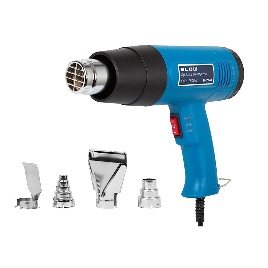 14-232 Opalarka 1500 / 2500w 300 - 650st blow