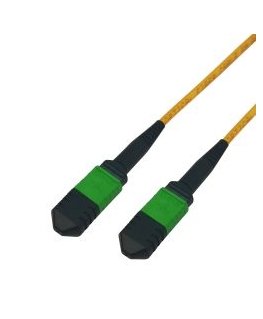 MPO12-MPO12 Fiber cable DELTACO, type B, OS2, APC, 2m / MPO12B-22