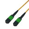 MPO12-MPO12 Fiber cable DELTACO, type B, OS2, APC, 2m / MPO12B-22 MPO12-MPO12 Fiber cable DELTACO, type B, OS2, APC, 2m / MPO12B-22