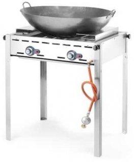 Frying pan WOK is made of rolled steel dia. 700 mm - Hendi 626504