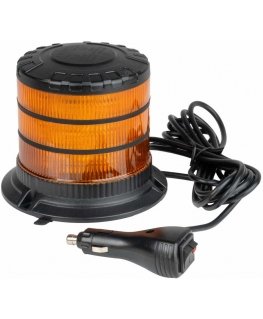 Flashing warning light rooster led w30m 12v 24v amio-04111