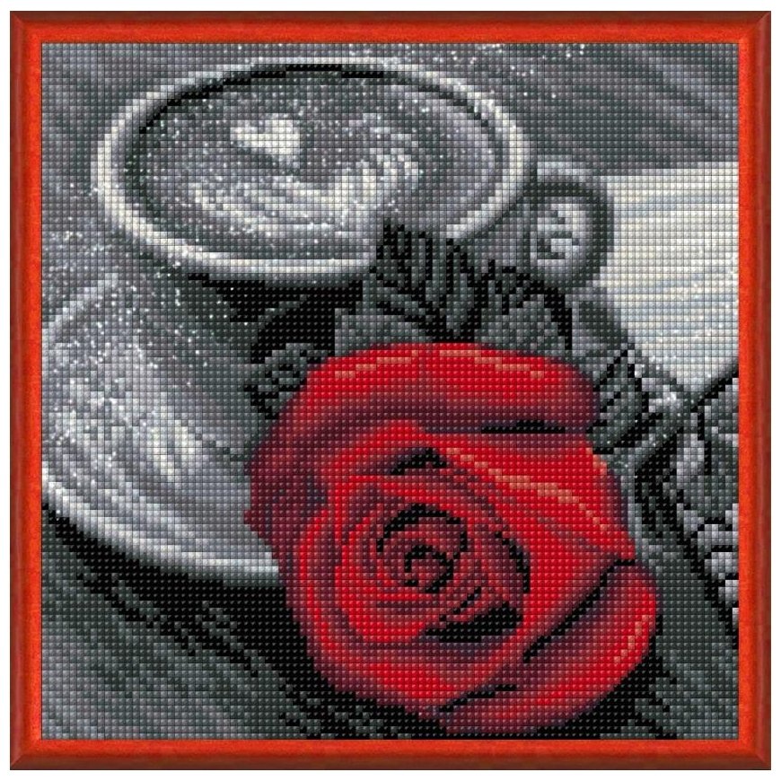Beldizart Rose and coffee 25*25 cm AM1773 – 2