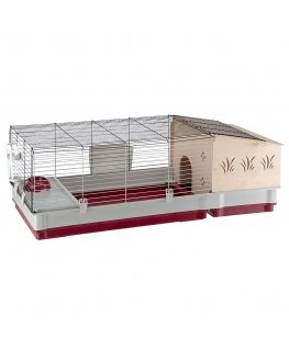 Ferplast Krolik 140 Plus Rabit Pilka, Raudona