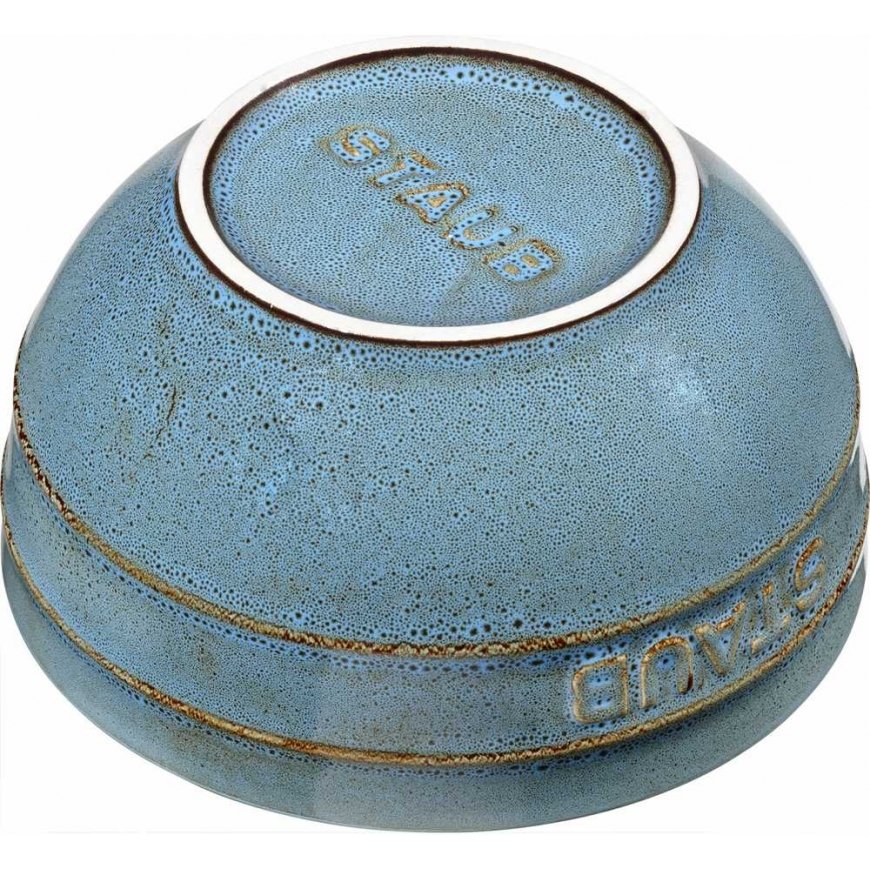 STAUB SERVING Round bowl 12 cm, antique turquoise – 2