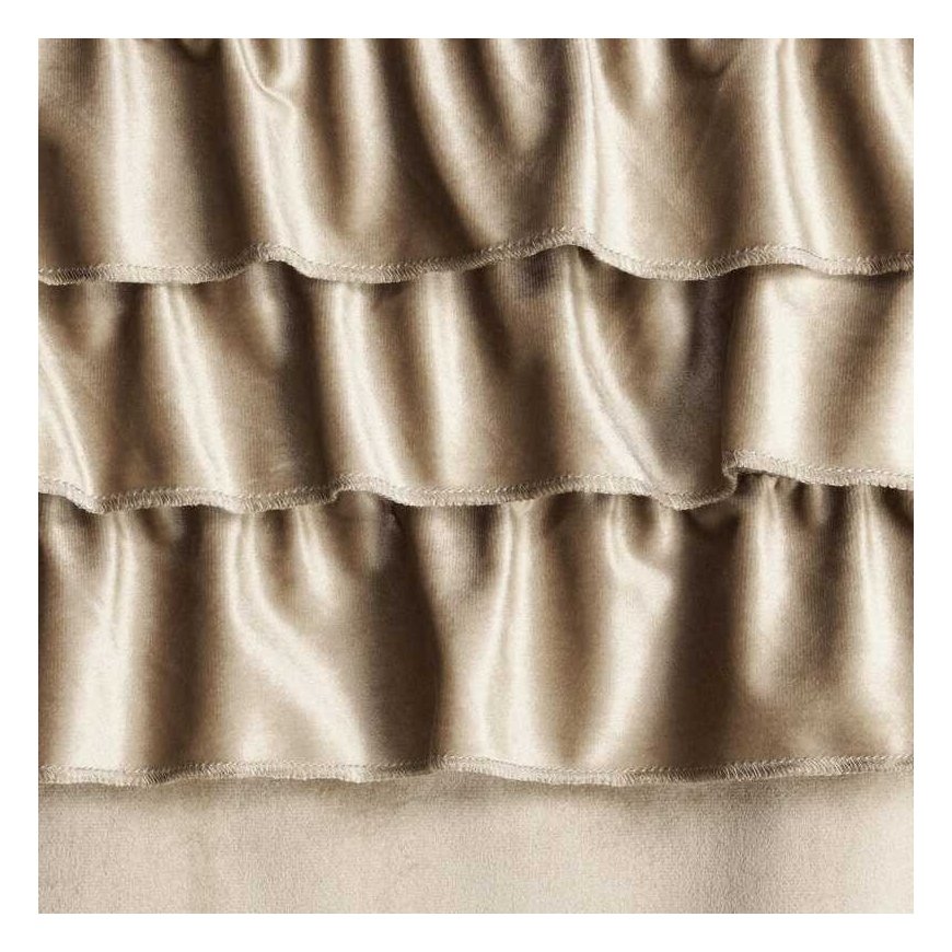 Eurofirany ZAS/ERIN/DARK BEIGE 140X250 TRANSL. – 4