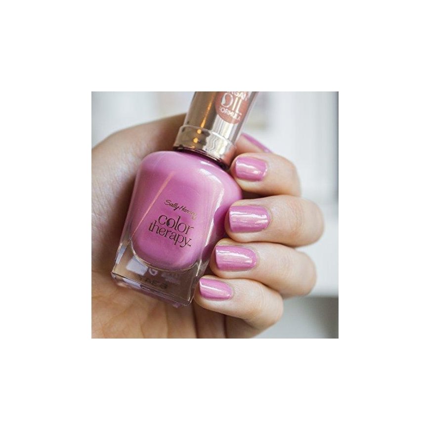 Sally Hansen nagų lakas Color Therapy™ Nr.270 Mauve Mantra – 3