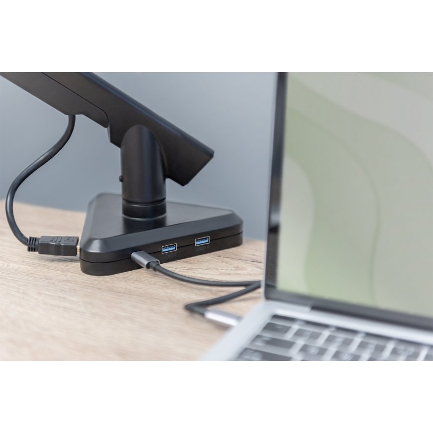Digitus DA-90405 подставка / крепление для мониторов 81,3 cm (32") Стол Черный – 4