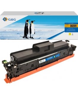 G&G compatible toner with Canon 069YH, NT-CC069XY, yellow, high capacity