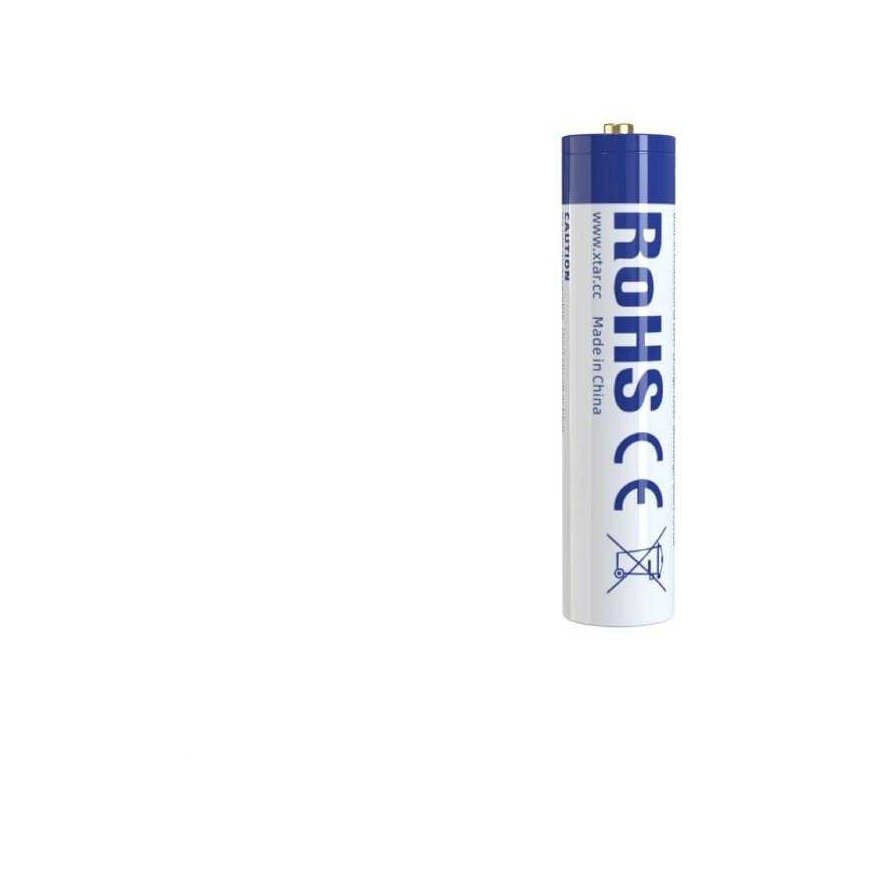 R03 / AAA 1,5 V Xtar 750 mAh baterijos (4 vnt. dėžutė) su apsauga – 3