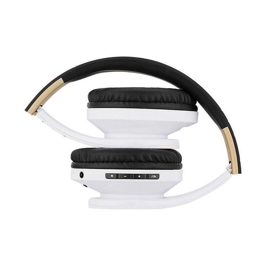 Wireless headphones PowerLocus P2 (black and white) – 5