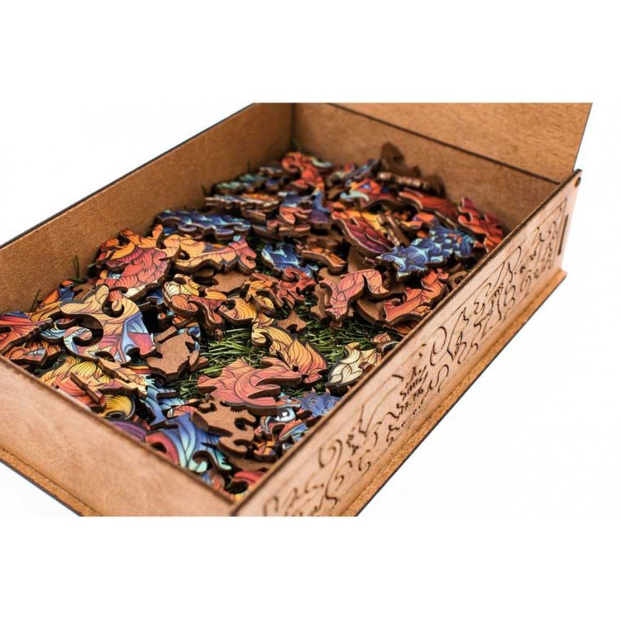 Fantasy Puzzles Zenko Dėlionė Iš Medžio M Dydis (120 detalių) – 4