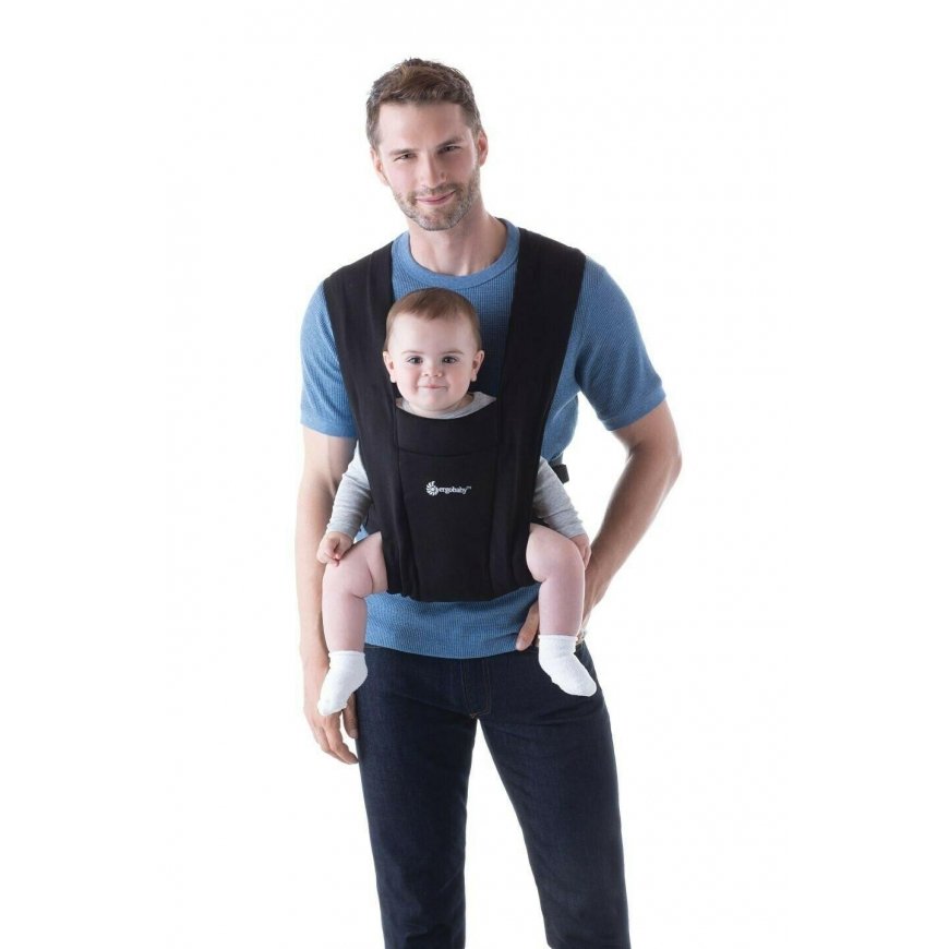 ERGOBABY nešioklė EMBRACE, grynas juodas – 4