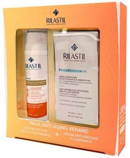 Rilastil Pack Age Repair Spf50, 50 ml + Progression serum, 30 ml set 2 pcs.