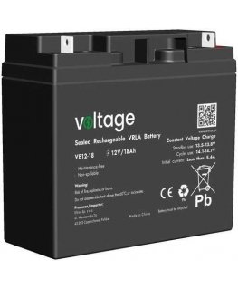 Akumuliatorius AGM Voltage 12V 18Ah VE12-18