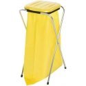Gsg24 Food stand holder for 120L garbage and waste bags, YELLOW Gsg24 Food stand holder for 120L garbage and waste bags, YELLOW