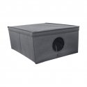 Folding box M size 48x36x19cm Grey Folding box M size 48x36x19cm Grey