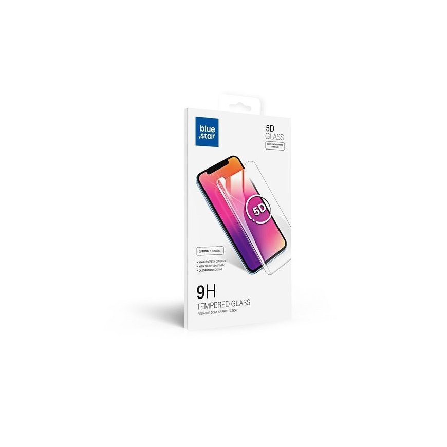 Blue Star 5D tempered glass with frame Xiaomi 13T Pro black