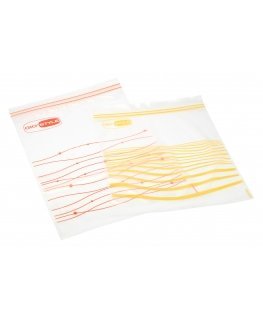 Hermetic food bags 30 pcs. (15 pcs. 28.5x41cm + 15 pcs. 27x34cm)