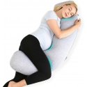 MOMCOZY PREGNANCY AND NURSING PILLOW, J-SHAPED MOMCOZY PREGNANCY AND NURSING PILLOW, J-SHAPED