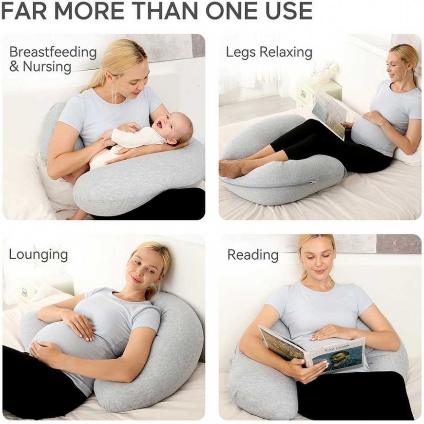 MOMCOZY NĖŠČIOSIOS IR MAITINIMO PAGALVĖ, J FORMOS – 4