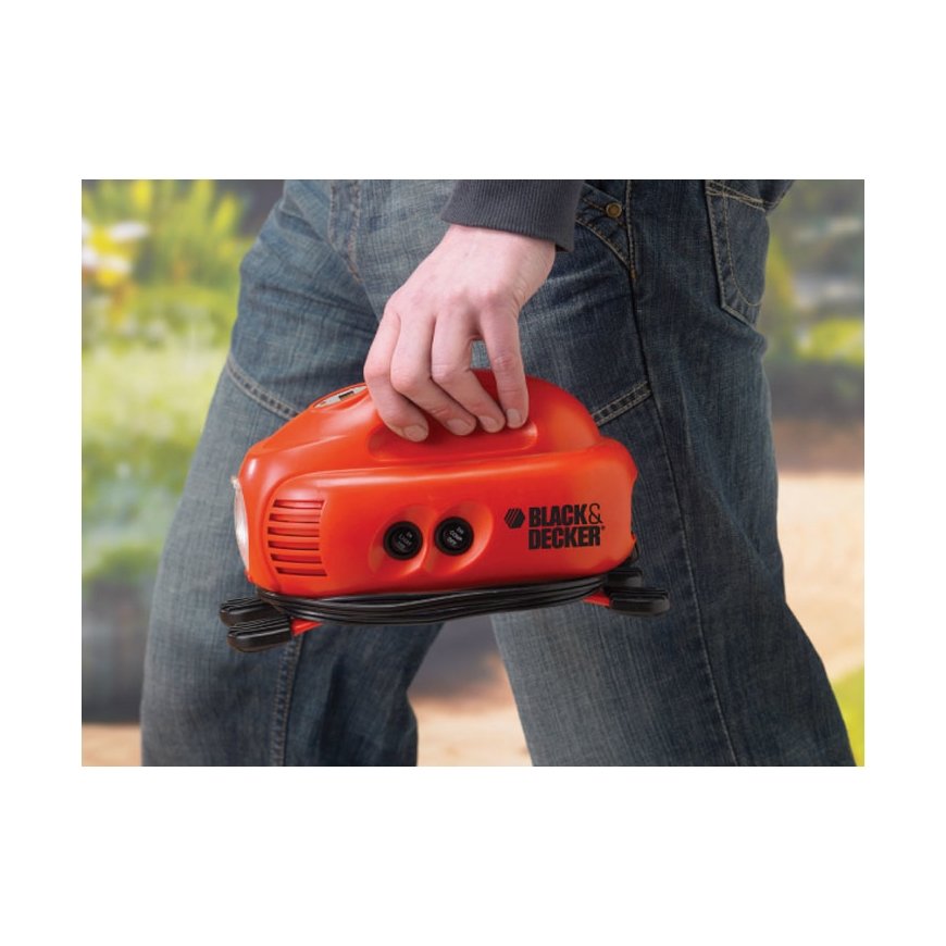Black & Decker ASI200 õhukompressor Sigaretisüütaja – 4