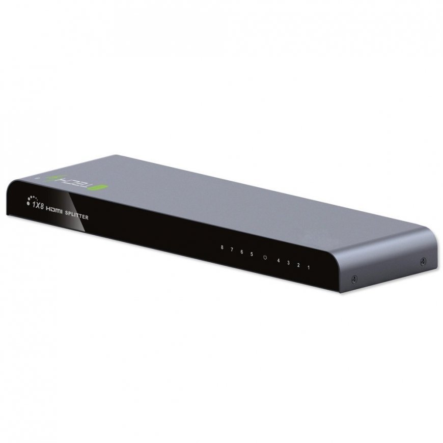 Techly IDATA HDMI2-4K8 видео разветвитель HDMI 8x HDMI – 3