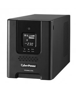 CyberPower PR3000ELCDSL UPS-virtalähde Linjainteraktiivinen 3 kVA 2700 W 9 AC-pistorasia(a)
