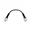 Ubiquiti UniFi Ethernet Patch Cable networking cable Black 0.22 m Cat6 Ubiquiti UniFi Ethernet Patch Cable networking cable Black 0.22 m Cat6