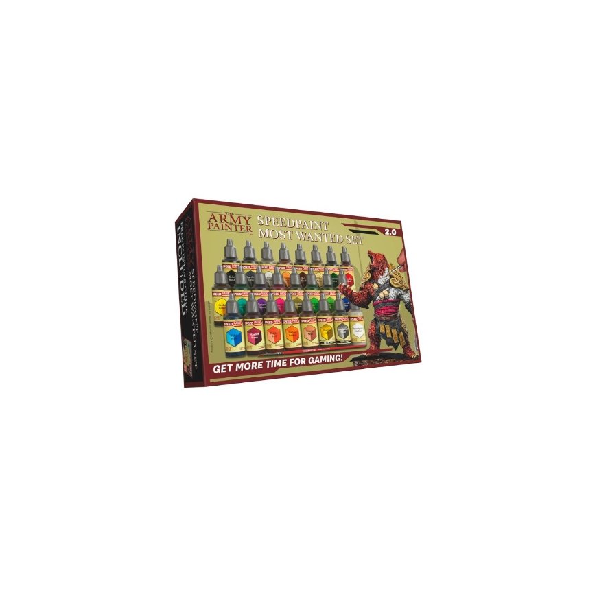 The Army Painter SPEEDPAINT MOST WANTED SET 2.0 Acrylic paint 18 ml