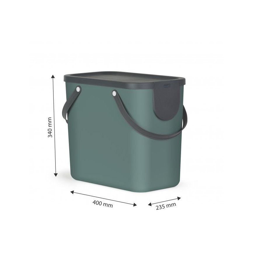 Rotho Albula 25 l Nelinurkne Roheline – 3