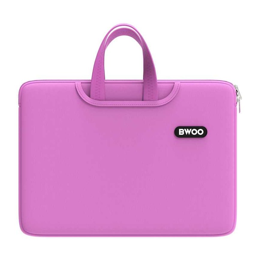 Pink BWOO neoprene laptop bag 15&quot