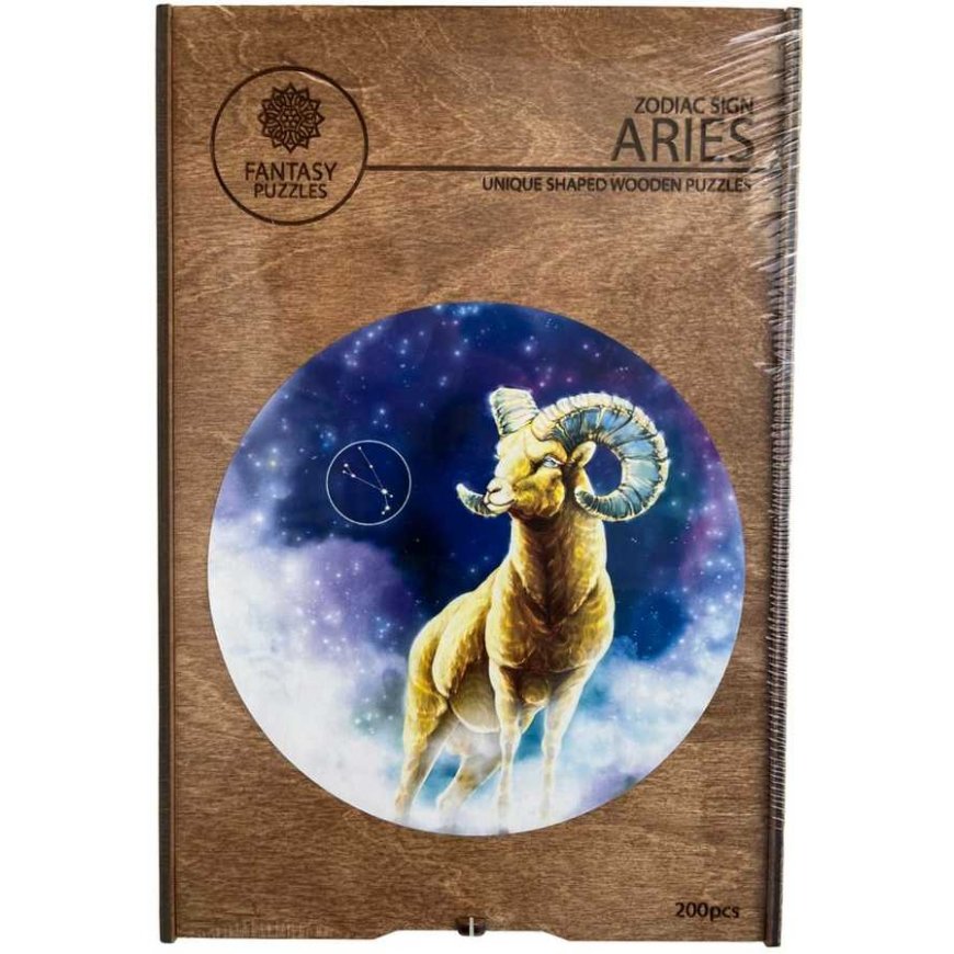 Fantasy Puzzles Aries (Zodiacs) Wooden Puzzle (200 pieces) – 3