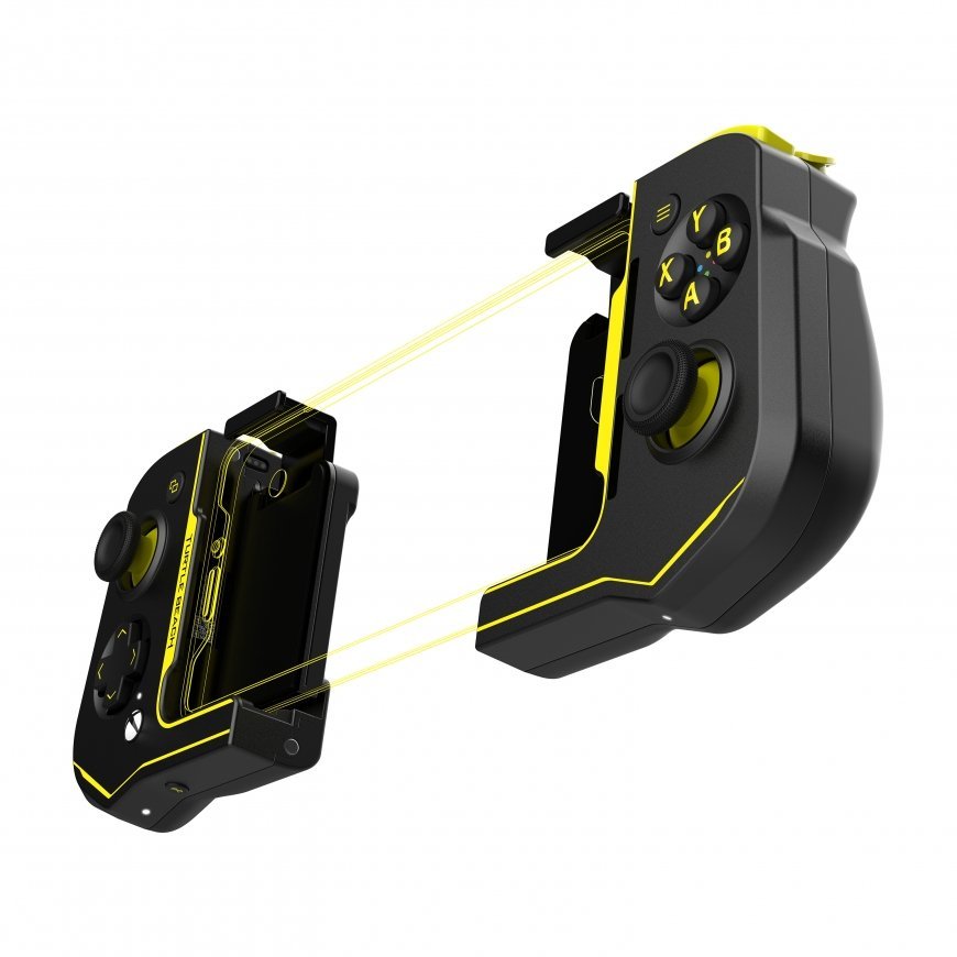 Turtle Beach Atom Juoda, Geltona „Bluetooth“ Žaidimų pultelis Analoginis / skaitmeninis Android – 4