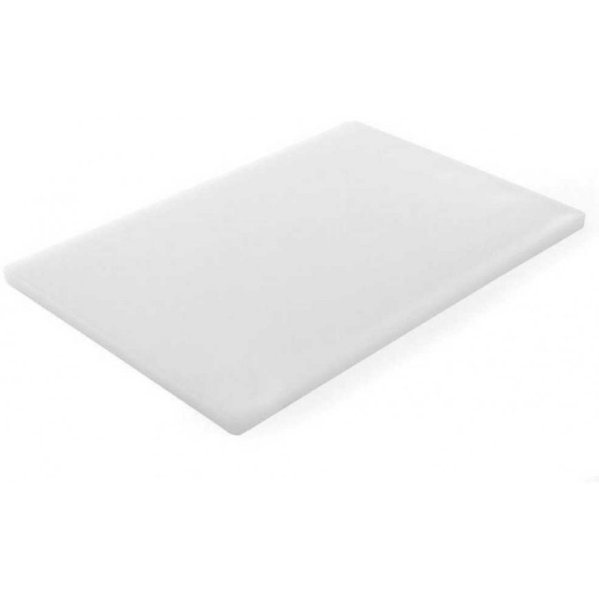 Hendi Cutting board, HDPE, white, 45