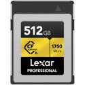 Memory card LEXAR CFEXPRESS PRO GOLD R1750/W1500 256GB