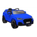Lean Cars Audi Q7 blue painted battery car