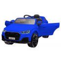 Lean Cars Audi Q7 blue painted battery car