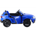 Lean Cars Audi Q7 blue painted battery car
